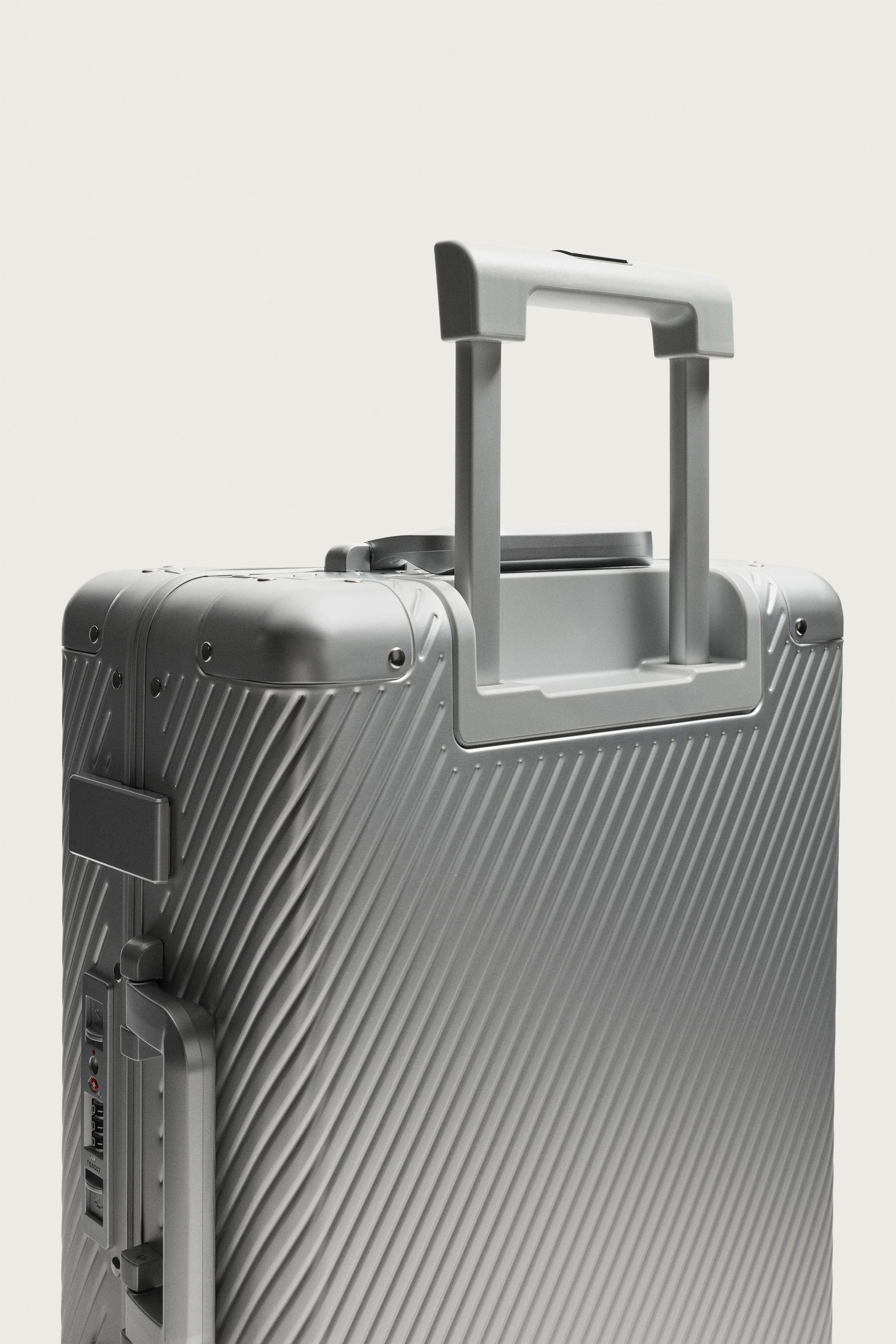 ALUMINUM CARRY-ON SUITCASE